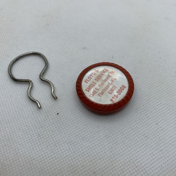 Vtg Shell Oil Key Chain - Floyd’s She’ll Service - Florissant, MO - Picture 5 of 5
